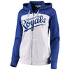 Kansas City Royals Touch by Alyssa Milano Women's Scrimmage Full-Zip Hoodie