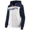 Milwaukee Brewers Touch by Alyssa Milano Women's Scrimmage Full-Zip Hoodie