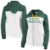 Oakland Athletics Touch by Alyssa Milano Women's Scrimmage Full-Zip Hoodie