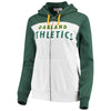 Oakland Athletics Touch by Alyssa Milano Women's Scrimmage Full-Zip Hoodie