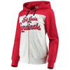 St. Louis Cardinals Touch by Alyssa Milano Women's Scrimmage Full-Zip Hoodie