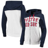 Boston Red Sox Touch by Alyssa Milano Women's Scrimmage Full-Zip Hoodie