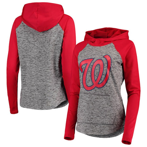 Washington Nationals G-III 4Her by Carl Banks Women's Championship Ring Pullover Hoodie