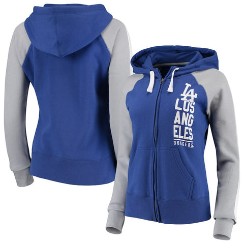 Los Angeles Dodgers G-III 4Her by Carl Banks Women's Game Changer Full-Zip Jacket