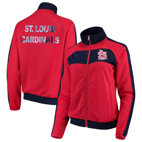 St. Louis Cardinals G-III 4Her by Carl Banks Women's Punt Track Jacket