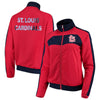 St. Louis Cardinals G-III 4Her by Carl Banks Women's Punt Track Jacket