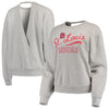 St. Louis Cardinals Touch by Alyssa Milano Women's Femme Flare Crew Sweatshirt