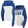 Chicago Cubs Touch by Alyssa Milano Women's Scrimmage Full-Zip Hoodie