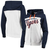 Detroit Tigers Touch by Alyssa Milano Women's Scrimmage Full-Zip Hoodie