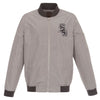 Chicago White Sox JH Design Lightweight Nylon Bomber Jacket