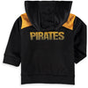 Pittsburgh Pirates Majestic Infant Play Action Full-Zip Hoodie & Pants Set - Black