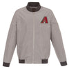 Arizona Diamondbacks JH Design Lightweight Nylon Bomber Jacket