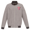 Texas Rangers JH Design Lightweight Nylon Bomber Jacket