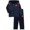 Boston Red Sox Majestic Infant Play Action Full-Zip Hoodie & Pants Set - Navy