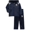 New York Yankees Majestic Infant Play Action Full-Zip Hoodie & Pants Set - Navy