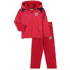 Washington Nationals Majestic Toddler Play Action Full-Zip Hoodie & Pants Set - Red