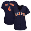George Springer Houston Astros Majestic Women's Team Cool Base Player Jersey
