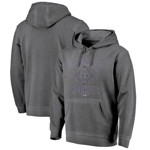 Colorado Rockies   Washed Icon Pullover Hoodie