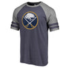 Buffalo Sabres   Father's Day Greatest Dad Raglan Tri-Blend T-Shirt