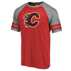 Calgary Flames   Father's Day Greatest Dad Raglan Tri-Blend T-Shirt