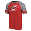 Carolina Hurricanes   Father's Day Greatest Dad Raglan Tri-Blend T-Shirt