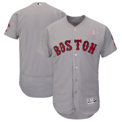 Boston Red Sox Majestic 2018 Mother's Day Road Flex Base Team Jersey
