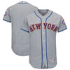 New York Mets Majestic 2018 Mother's Day Road Flex Base Team Jersey