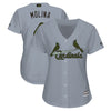 Yadier Molina St. Louis Cardinals Majestic Women's 2018 Memorial Day Cool Base Player Jersey