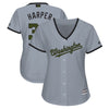 Bryce Harper Washington Nationals Majestic Women's 2018 Memorial Day Cool Base Player Jersey