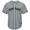 Noah Syndergaard New York Mets Majestic 2018 Memorial Day Cool Base Player Jersey - Gray