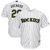 Nolan Arenado Colorado Rockies Majestic 2018 Memorial Day Cool Base Player Jersey - White