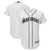 Seattle Mariners Majestic 2018 Memorial Day Cool Base Team Jersey - White