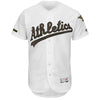 Oakland Athletics Majestic 2018 Memorial Day Authentic Collection Flex Base Team Jersey - White
