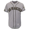 San Francisco Giants Majestic 2018 Memorial Day Authentic Collection Flex Base Team Jersey - Gray