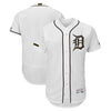 Detroit Tigers Majestic 2018 Memorial Day Authentic Collection Flex Base Team Jersey - White