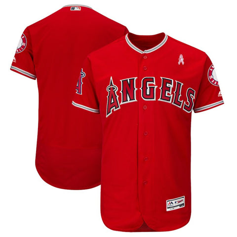 Los Angeles Angels Majestic 2018 Mother's Day Alternate Flex Base Team Jersey