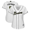 Freddie Freeman Atlanta Braves Majestic Women's 2018 Memorial Day Cool Base Player Jersey