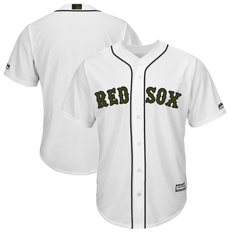Boston Red Sox Majestic 2018 Memorial Day Cool Base Team Jersey - White