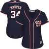 Bryce Harper Washington Nationals Majestic Women's Alternate Cool Base Player Jersey