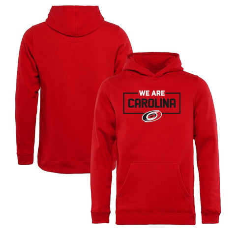 Carolina Hurricanes   Youth Iconic Collection We Are Pullover Hoodie