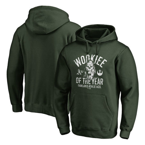 Oakland Athletics   Star Wars Wookiee Of The Year Pullover Hoodie