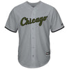 Yoan Moncada Chicago White Sox Majestic 2018 Memorial Day Cool Base Player Jersey - Gray