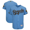 Kansas City Royals Majestic 2018 Memorial Day Authentic Collection Flex Base Team Jersey - Light Blue