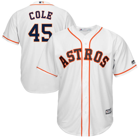 Gerrit Cole Houston Astros Majestic Home Cool Base Player Jersey