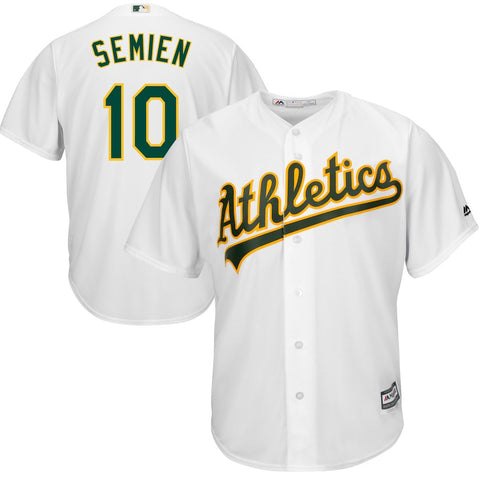 Marcus Semien Oakland Athletics Majestic Home Cool Base Player Jersey
