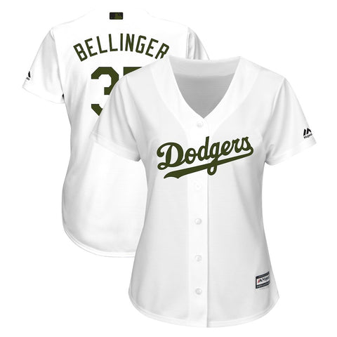 Cody Bellinger Los Angeles Dodgers Majestic Women's 2018 Memorial Day Cool Base Player Jersey