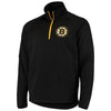 Boston Bruins G-III Sports by Carl Banks Challenge Half-Zip Pullover Jacket - Black