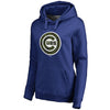 Chicago Cubs   Women's Plus Size Memorial Wordmark Pullover Hoodie