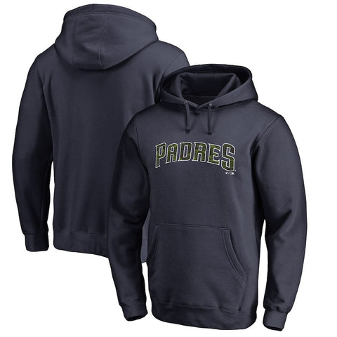 San Diego Padres   Big & Tall Memorial Wordmark Pullover Hoodie