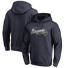 Atlanta Braves   Memorial Wordmark Pullover Hoodie